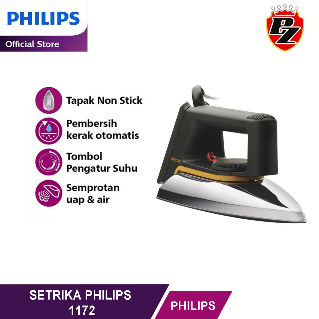 SETRIKA PHILIPS 1172 ORIGINAL