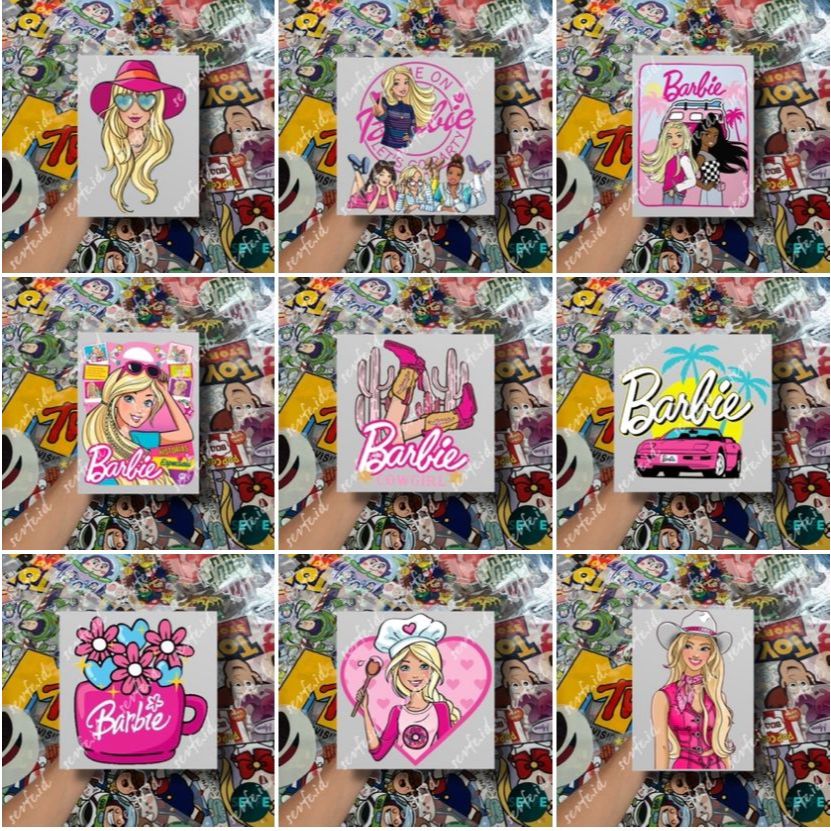 

Stiker Sablon Setrika Sablon BARBIE