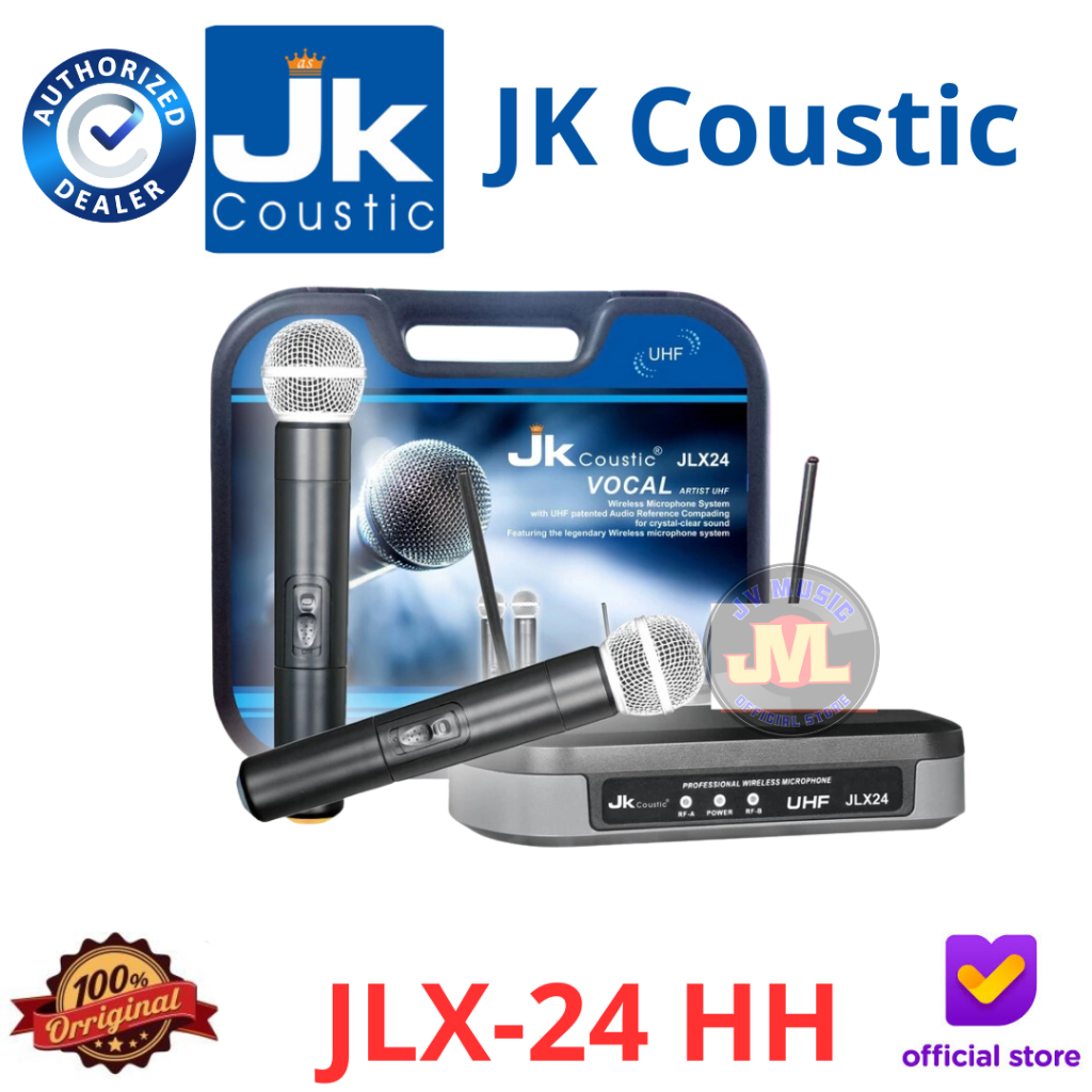 JK Coustic JLX24 Series Microphone Wireless JK Coustic JLX-24