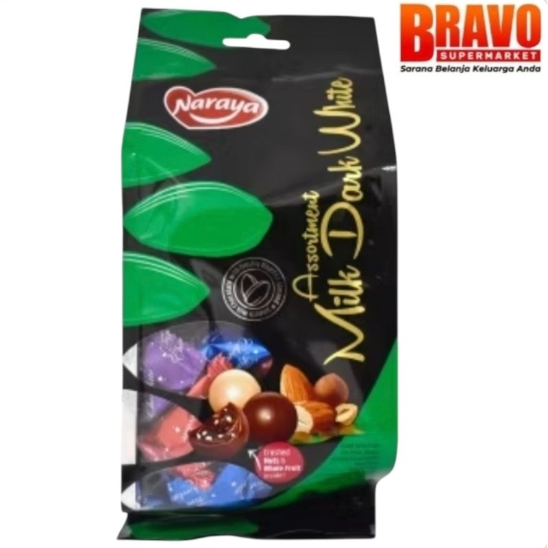

Naraya Assortment Milk Dark White 300gr