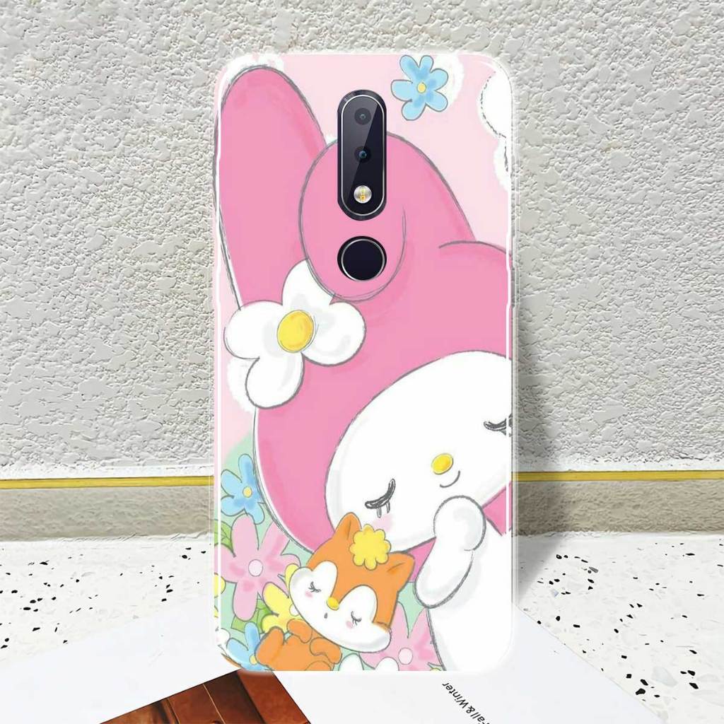 HARDCASE NOKIA 6.1+ - MOTIF MELODY - NOKIA CASE HP - Bayar ditempat/COD