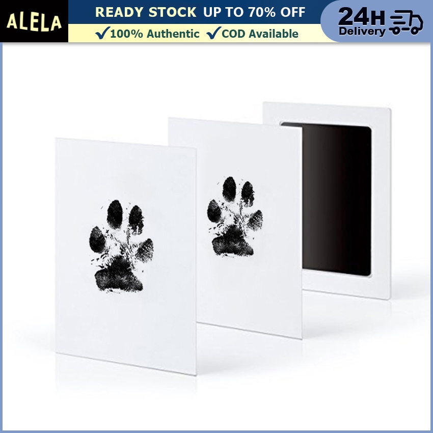 

Cap Kaki Tangan Bayi Kucing Anjing Bersih Tanpa Terkena Tinta Baby Handprint Footprint Ink Pad Souvenir