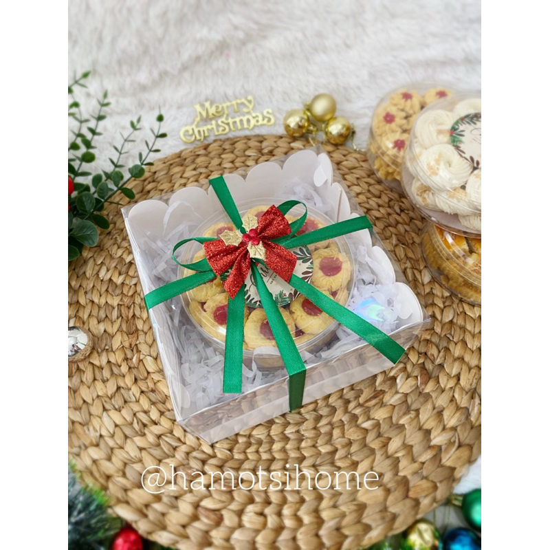 

GIFTBOX CHRISTMAS KUKER ISI 2 UKURAN TOPLES 250 gr