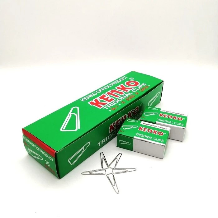 

Paper Clip No.1 Kenko Trigonal Clips (pcs)