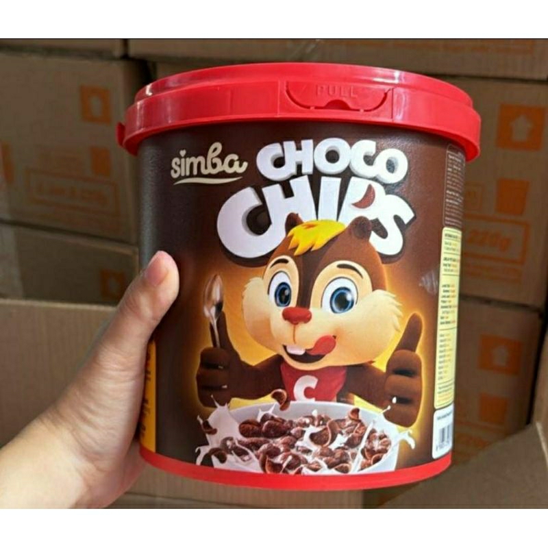 

Simba Choco Chips kemasan ember 220g