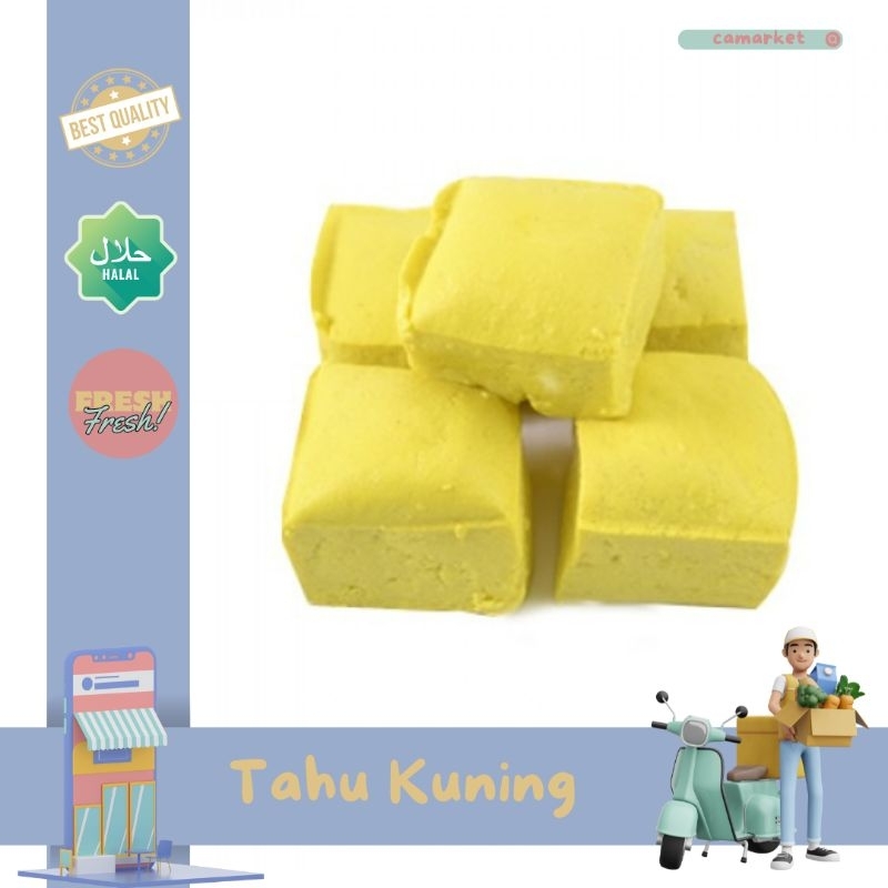 

Tahu kuning Mentah Fresh (1 bungkus) Kirim Instan hari ini