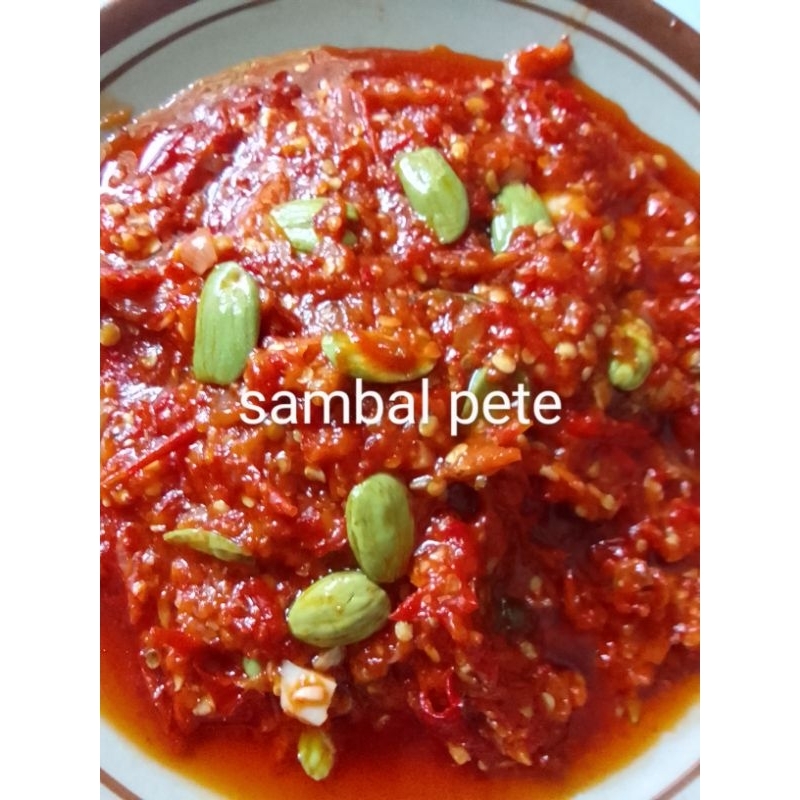 

Sambal pete ekstra pedas