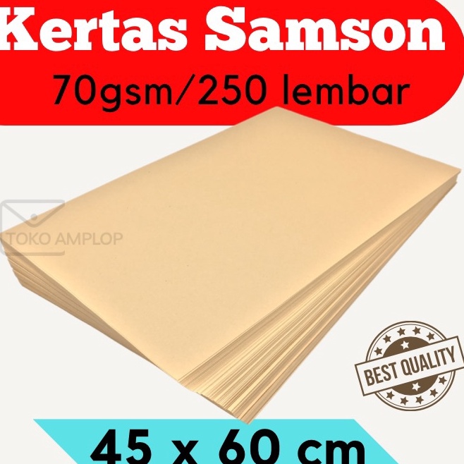 

KODE PRODUK GKEKF6738 Kertas Samson 6x4545x6 KRAFT SAMSON CRAFT KERTAS BUNGKUS