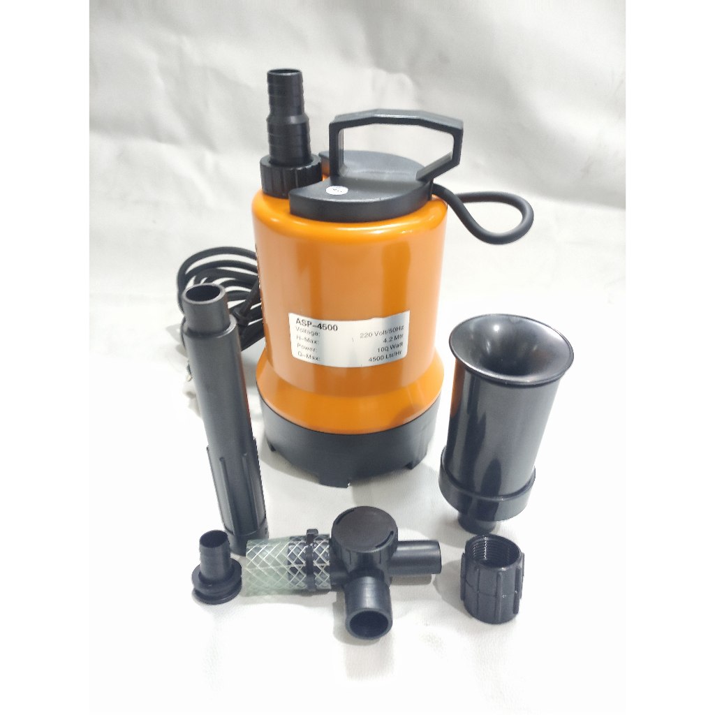 Pompa Kolam Air Mancur Miura ASP 4500  watt 100 Kabel 5 Meter