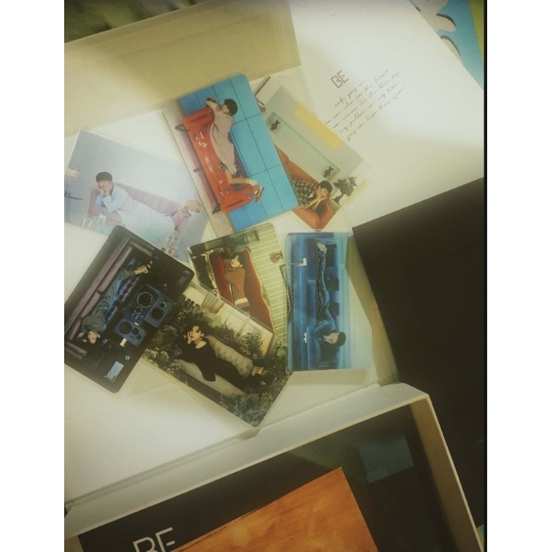 Photocard official BTS BE