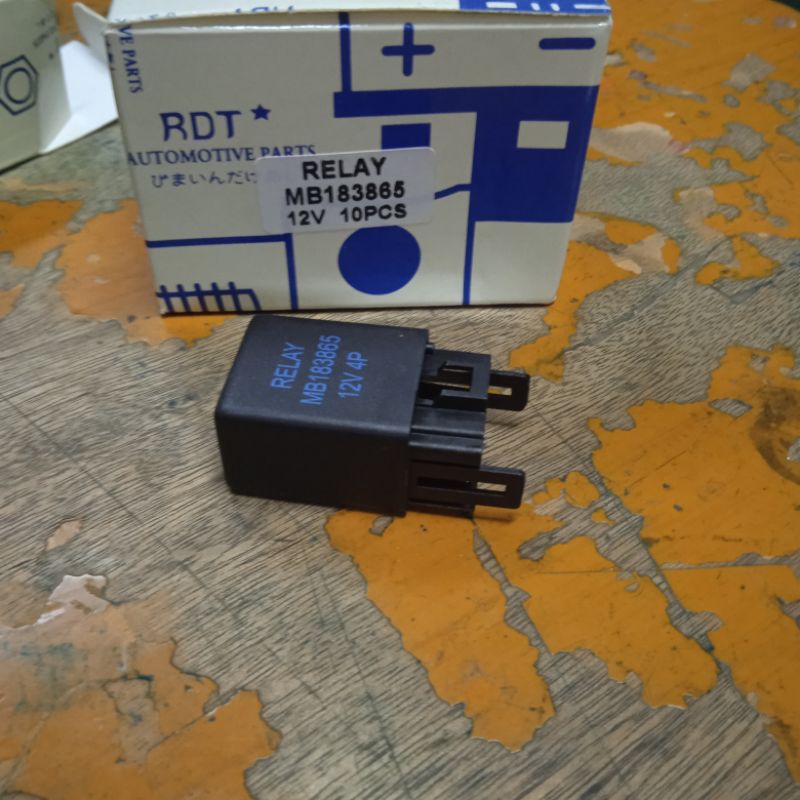 RELAY OMRON 12 VOLT UNTUK MOBIL L300 PIN 4