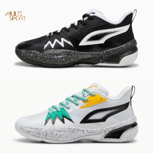PUMA GENETICS SPECKLE  040502 BLACK/WHITE  , 040501 BLK/SILVERMIST