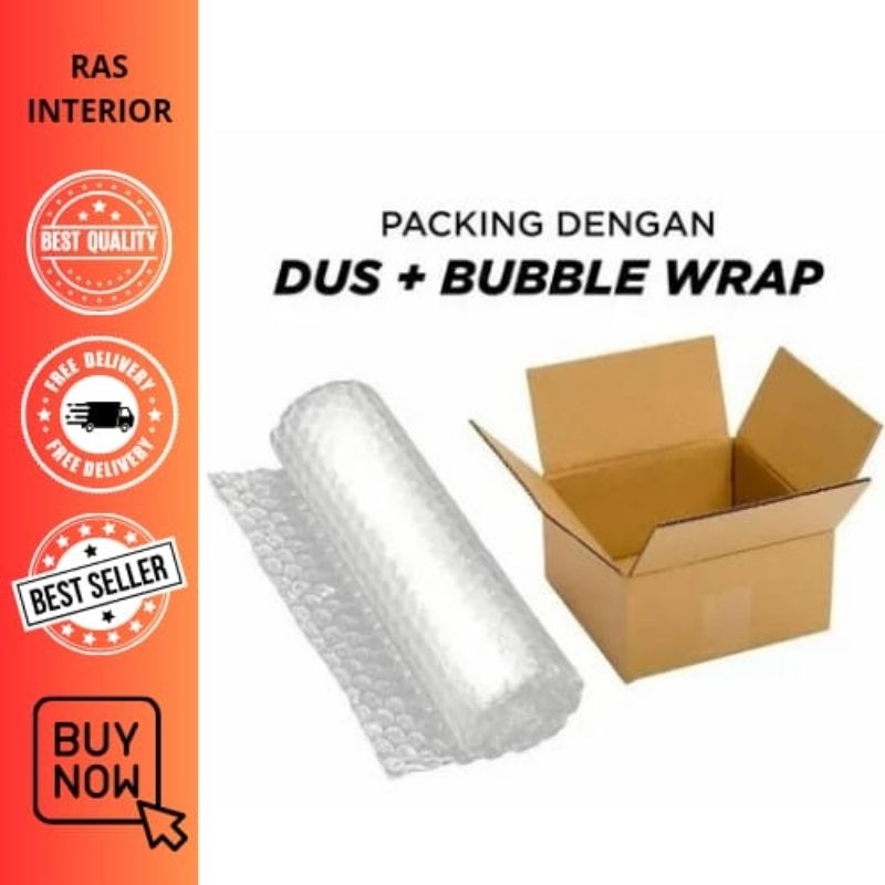 

Packing Tambahan Extra Bubble dan Kardus