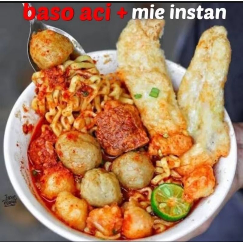 

[PAKET MURAH KUMPLIT] SEBLAK BASO ACI INSTAN PEDAS ISI 3 PCS