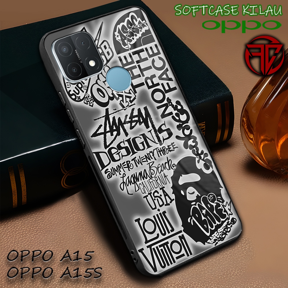 [AM55] Softcase Kilau Oppo A15 | Oppo A15s | Casing Kaca Mika | Kesing Keren Aesthetic [ Aesthetic ]