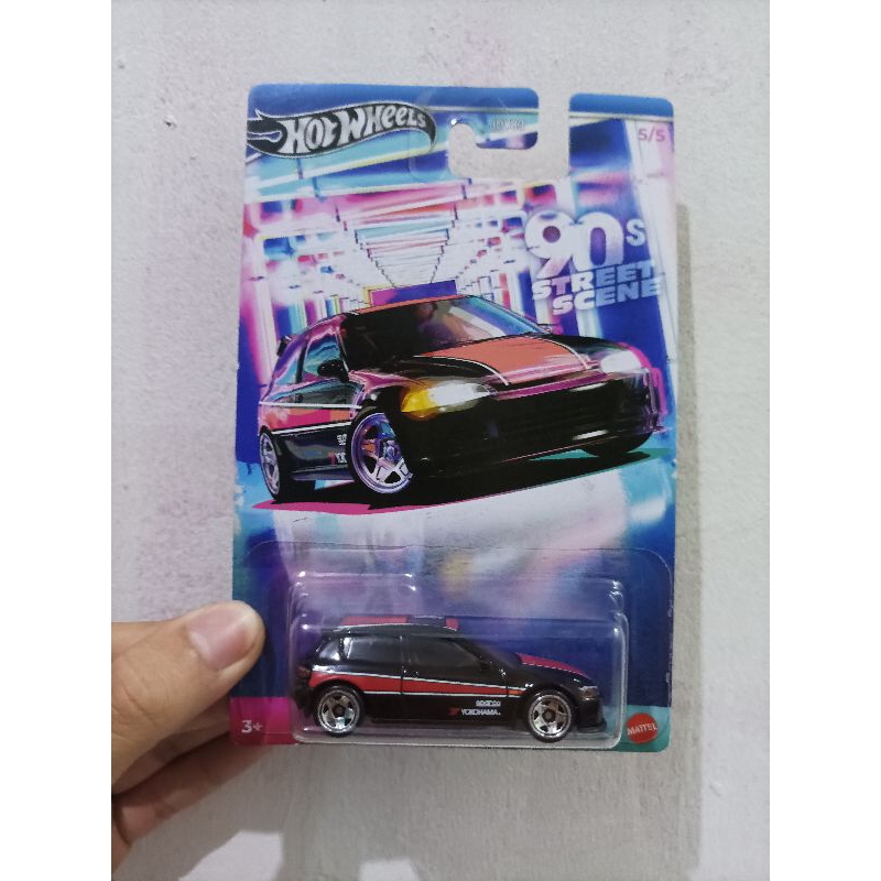 HOTWHEELS CIVIC EG 90S STREET SCENE