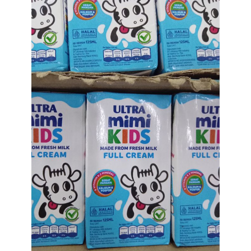 

Ultramimi Kids Susu UHT Fullcream isi 20 pcs