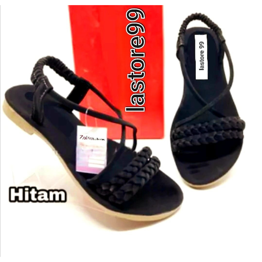 Sandal Wanita kokop Kepang Tali Belakang  / Sandal Teplek Wanita KL12