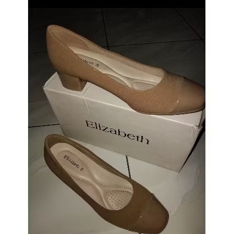 Preloved Elizabeth Shoes Mocca 4cm