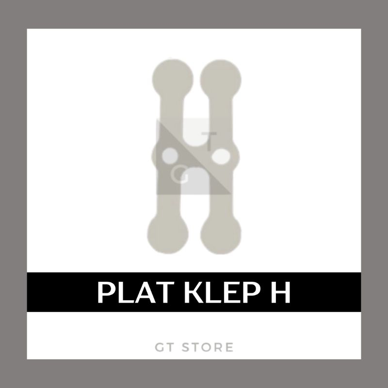 Plat Klep H Valve Plate Kompresor Angin