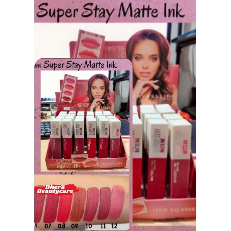 ✨dheraa✨Lipcream Myb - Myb Matte Lipgloss - Revlon Lipgloss3D/Lipstik
