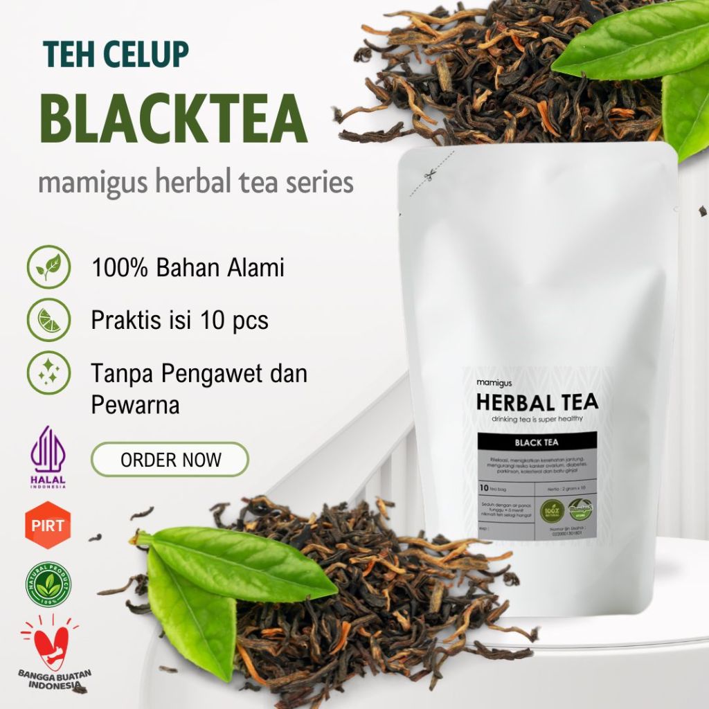 

TEH CELUP BLACKTEA / Teh Hitam / Black Tea / Herbal Tea / Teh Herbal Alami