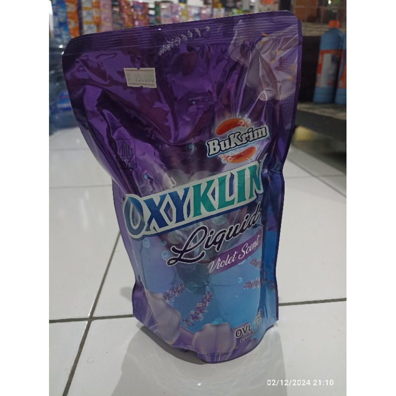 Sabun cuci baju cair Bukrim Oxyklin750ml