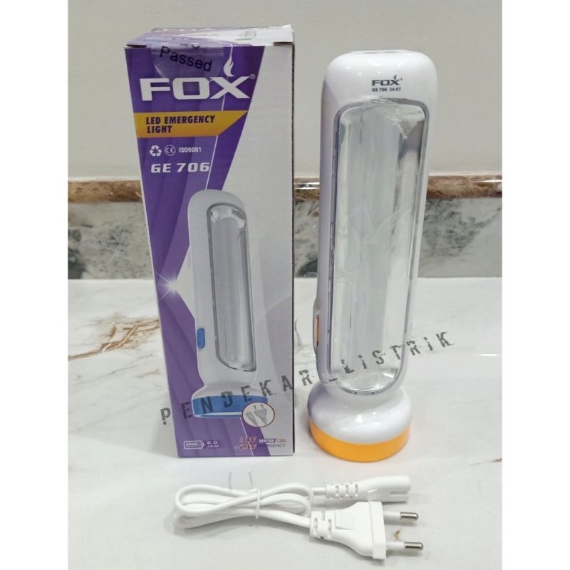 Senter Tangan Fox GE-706 + Led