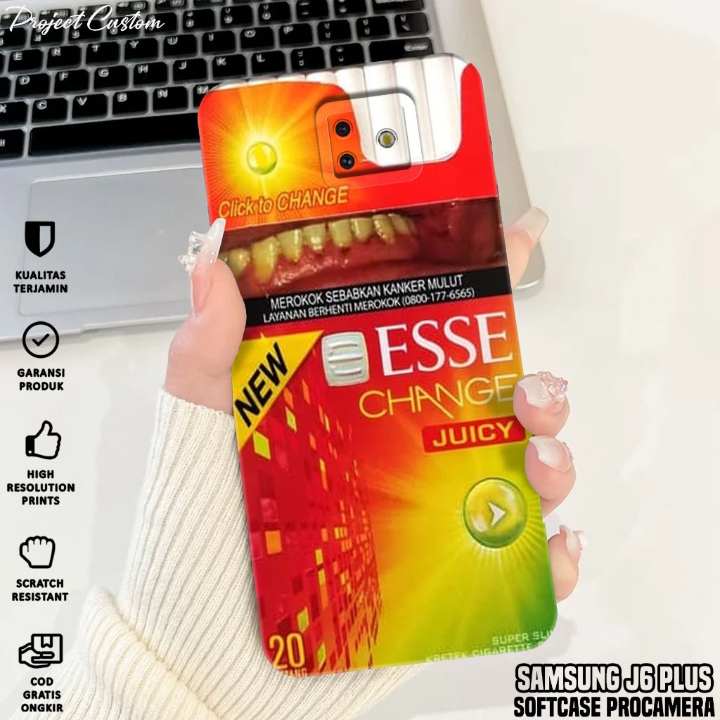 Softcase SAMSUNG J6 PLUS - Case Hp SAMSUNG J6 PLUS ( ESS ) Silikon Hp SAMSUNG J6+ - Casing Hp SAMSUN