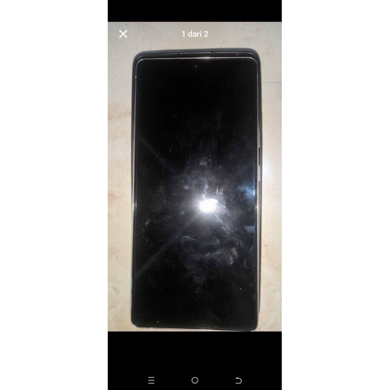 Samsung s10 lite mati,minus back door lecet + mati barang masih ori semua
