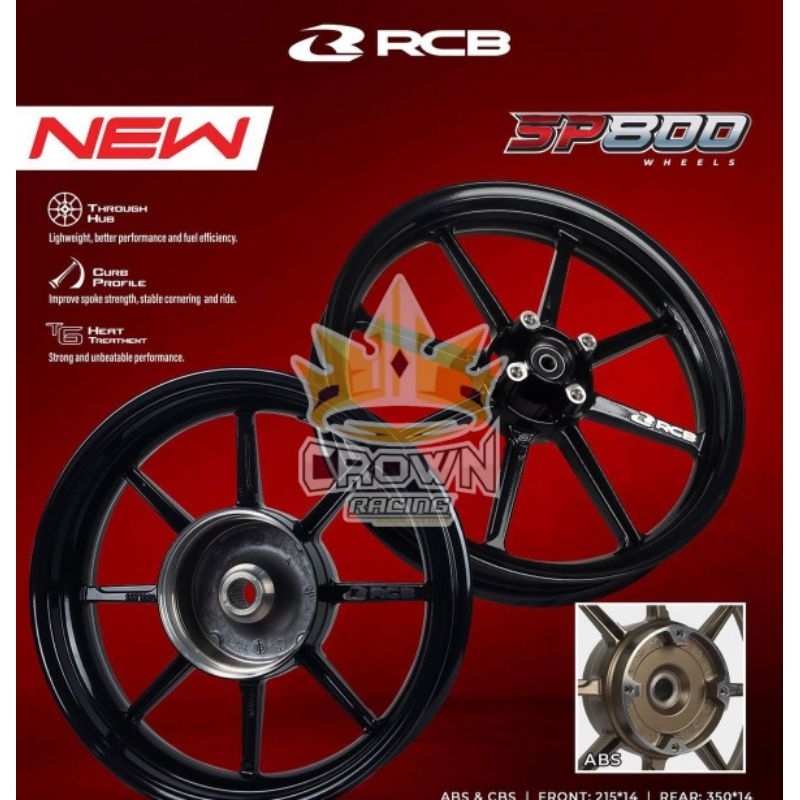 Velg RCB SP800 Ring 17 Jupiter Z / Vega / FIZR / MX Old / RX King