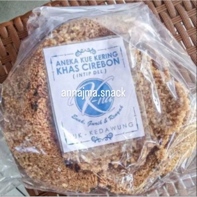 

INTIP/KERAK NASI MANIS KHAS CIREBON 250 GRAM