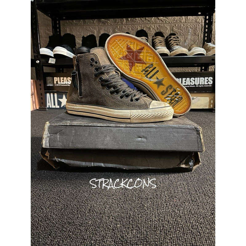 John Varvatos x Converse Snake Skin Multieyelet Side Zipper