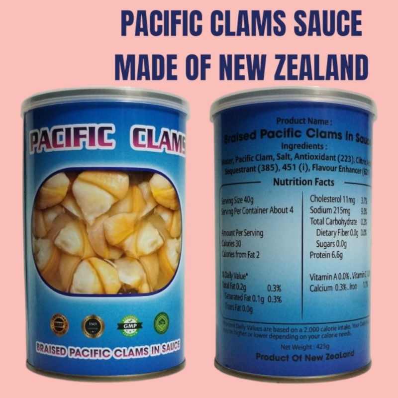 

Pacific Clams Braised In Sauce Made Of New Zealand