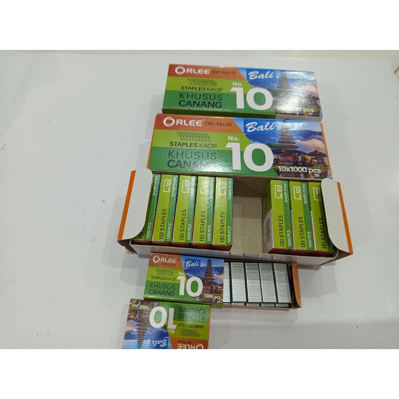 

(1 pak isi 10) BIJI STAPLES PREMIUM KUAT TEBAL