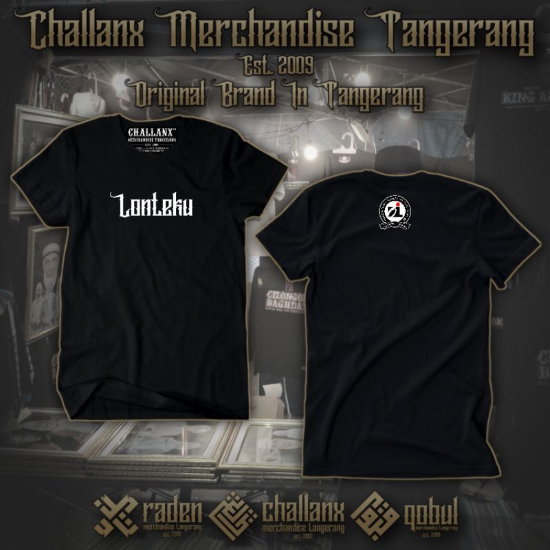 KAOS TEMA IWAN FALS OI - LONTEKU || BAHAN COTTON COMBAT 30s PREMIUM || CHALLANX MERCHANDISE TANGERAN