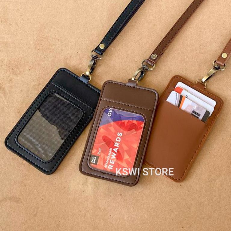 

Serba Update ID Card Holder Kulit Name Tag Holder Kulit MB1