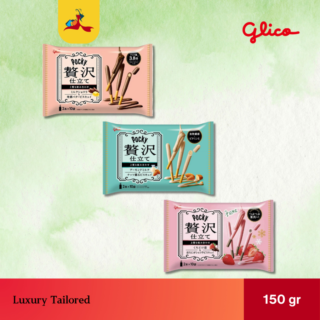 

Glico | Aneka Pocky Luxury Tailored Chocolate Original Jepang