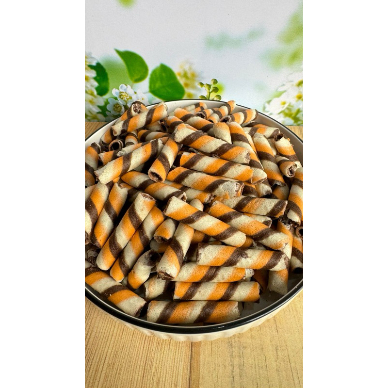 

Astor mini coklat orange 500gr