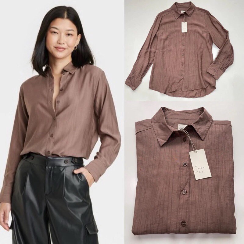 Preloved | A New Day Long Sleeve Blouse