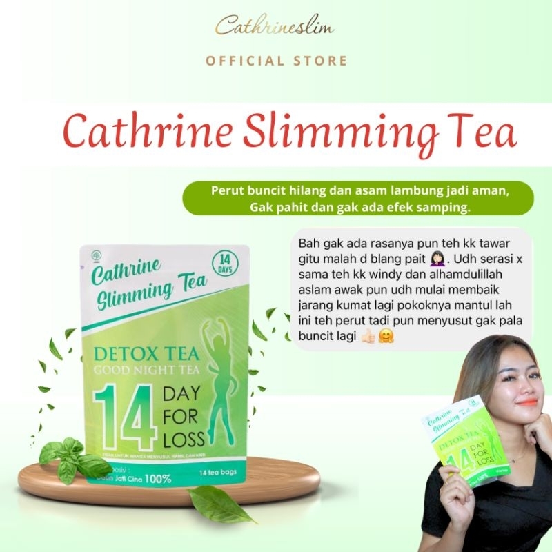 

CATHRINE SLIMING TEA ISI 14