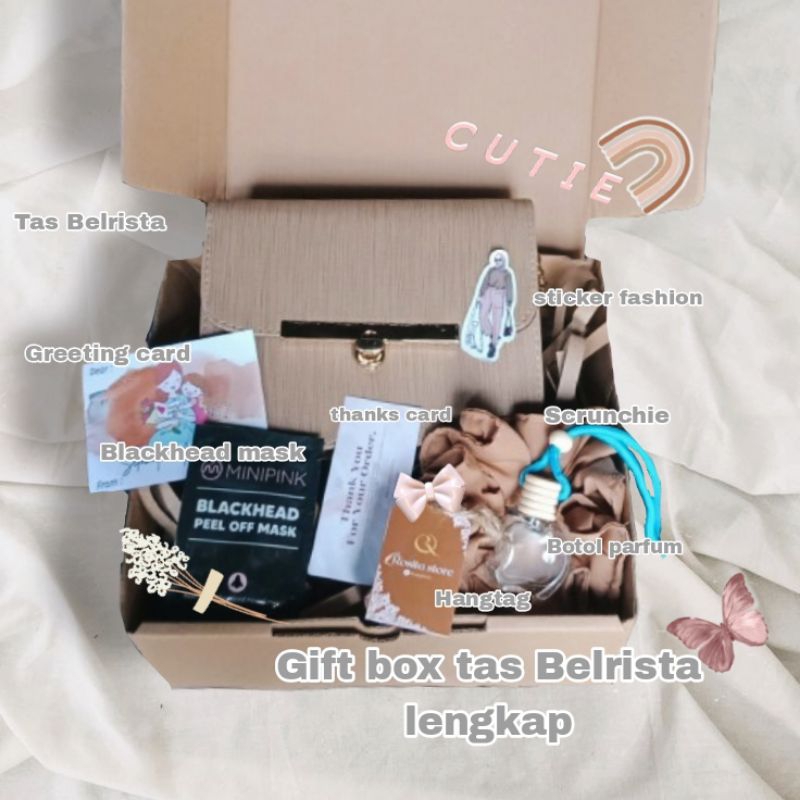 

gift box tas selempang hadiah ulang tahun hari ibu