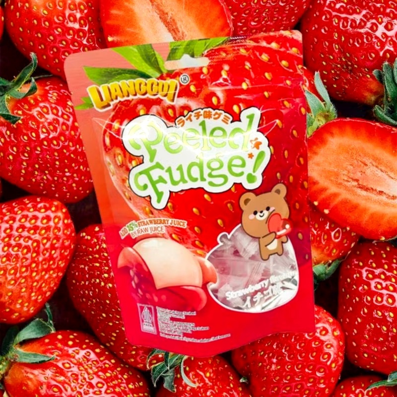 

[HALAL] Lianggui Permen Jelly Kupas Rasa Buah Peeled Fudge 108 Gr