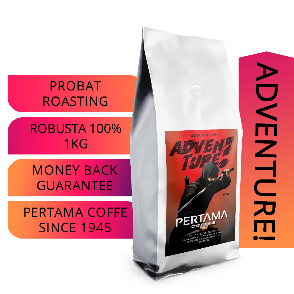

Pertama Coffee | Kopi Adventure 1kg