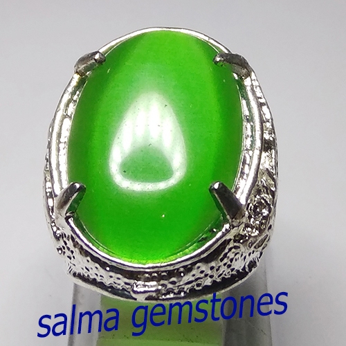 cincin batu akik mata kucing batu asli