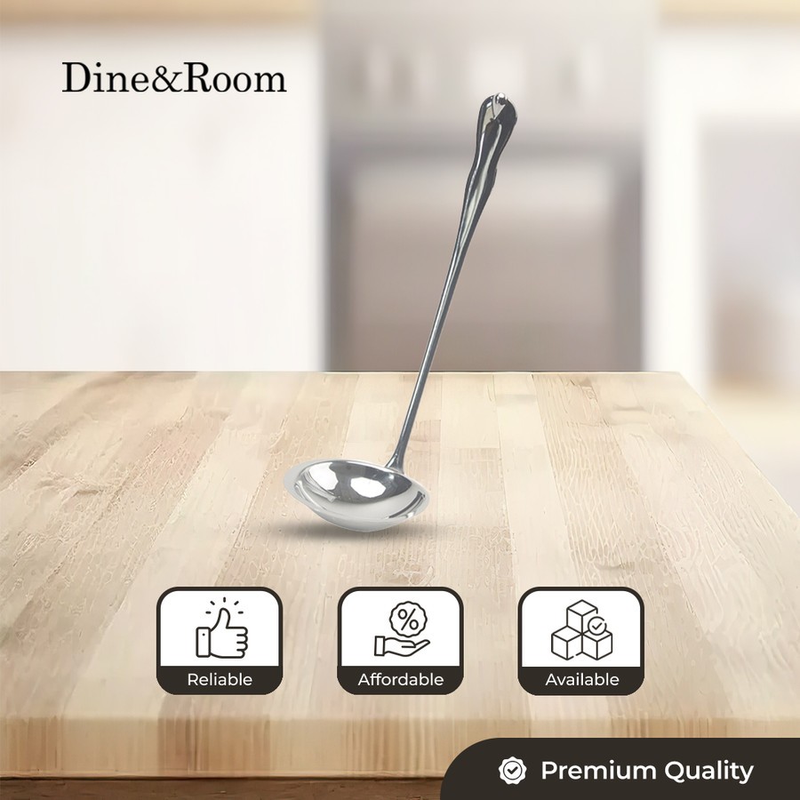 SMALL DEEP SOUP LADLE / SOUP LADLE / SENDOK SUP STAINLESS STEEL