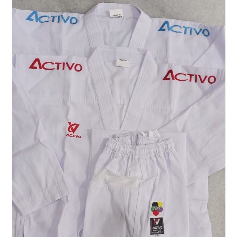 KODE H54C Baju karate Combo Senkaido Activo kumite 2 Baju 1 Celana karategi