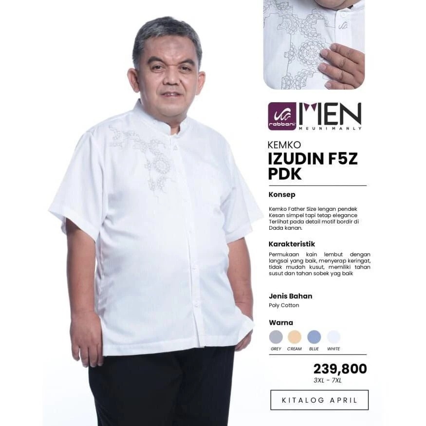 Rabbani - Kemko Izudin Father Size/Bigsize/Jumbo (PS)