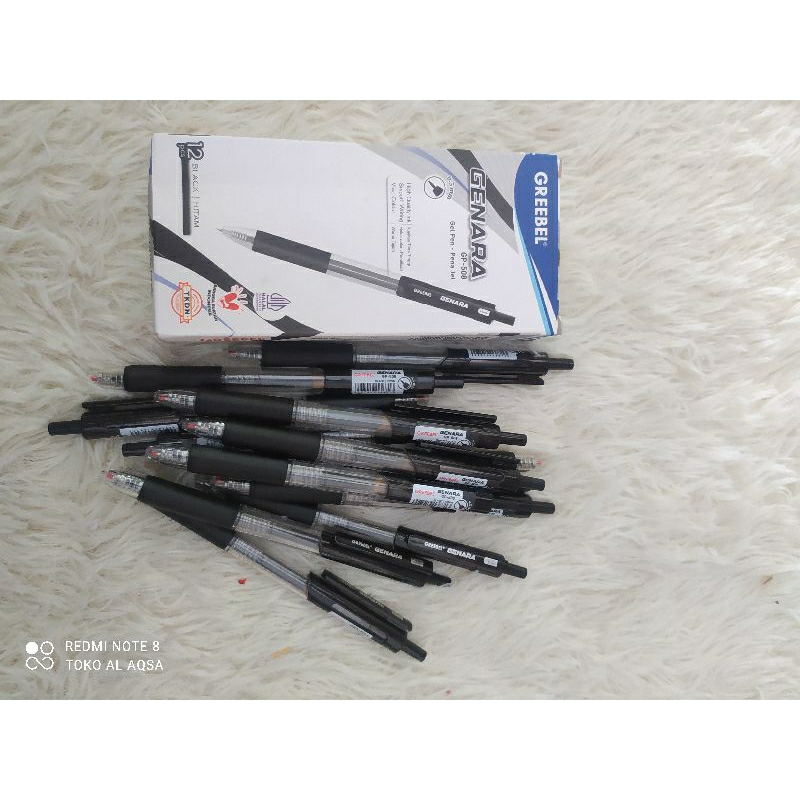 

Bolpoin//Pulpen//Bolpen Gell Genara Greebel ( 1pcs )
