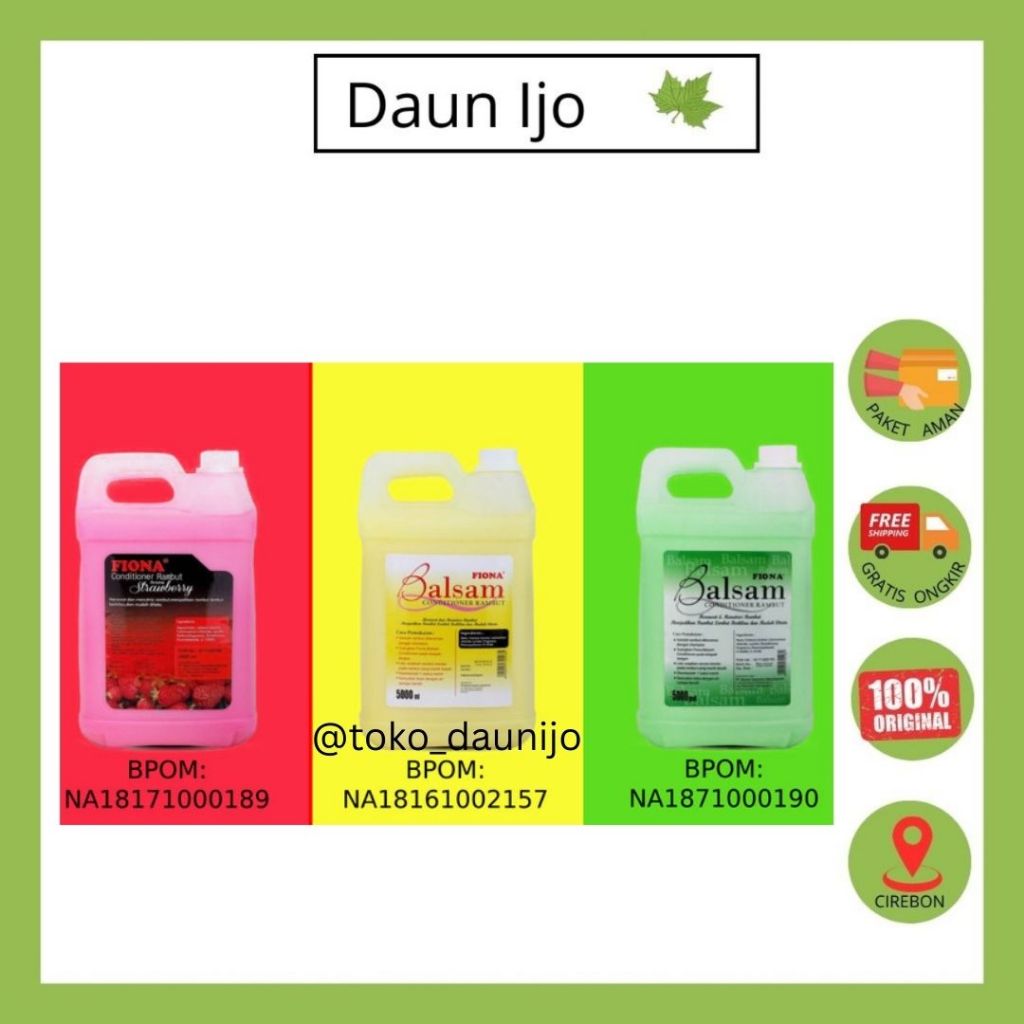 Fiona Balsam Conditioner 5 Liter